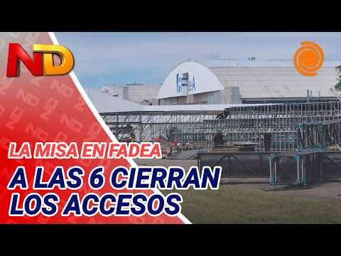 This is what the POPE'S MASS at FAdeA will look like: free transportation, security checks, and s...