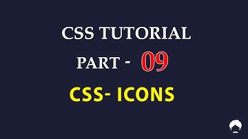 CSS Tutorial for Beginners Tamil - 09 - CSS ICONS (Font Awesome Icons & Google Icons)