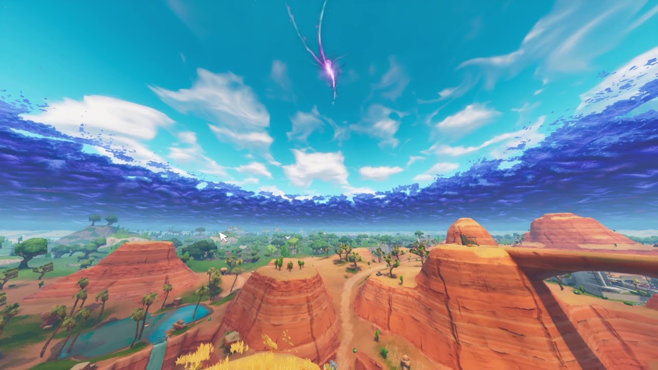Fortnite Lightning Strike At Normal Speed *Rift Shrink Event*