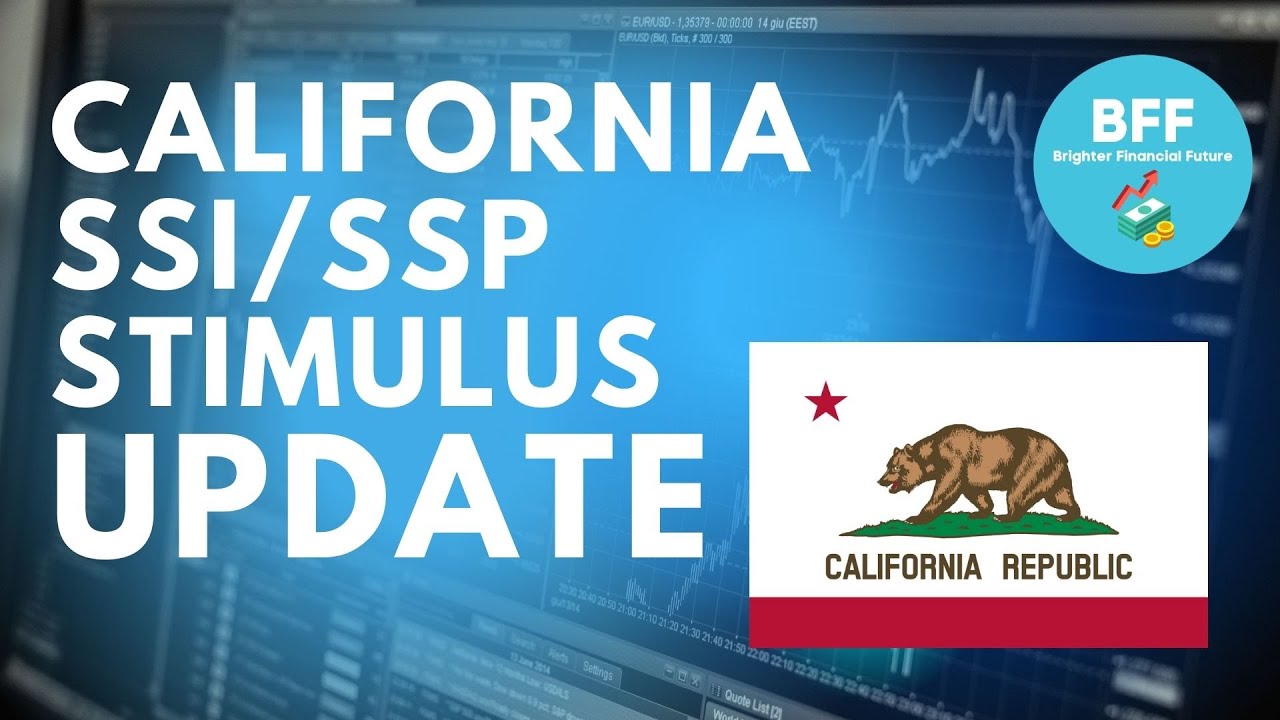 California SSI/SSP Stimulus Update YouTube