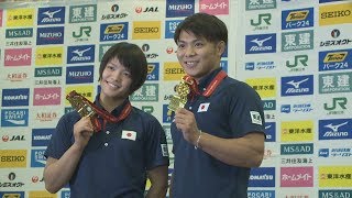阿部兄妹、同時Vに胸張る 世界柔道の日本勢が帰国