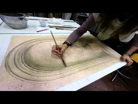 Una lezione di trompe l'oeil in time lapse