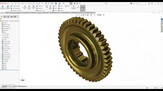 SolidWorks 2022 Tutorial Easy Way to Design a Custom Spur Gear