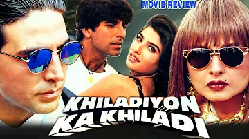 Khiladiyon Ka Khiladi 1996 Hindi Movie Review | Rekha | Akshay Kumar | Raveena Tandon | Inder Kumar