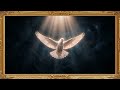 Ethereal white dove floating gold frame 4K TV | Gold Framed TV Art Screensaver