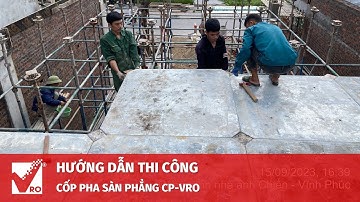 HỆ CỐP PHA TẠO SÀN PHẲNG KHÔNG XÀ GỒ, KHÔNG VÁN ÉP, THÁO SỚM VÀ LUÂN CHUYỂN VÁN SAU 4 ĐẾN 7 NGÀY