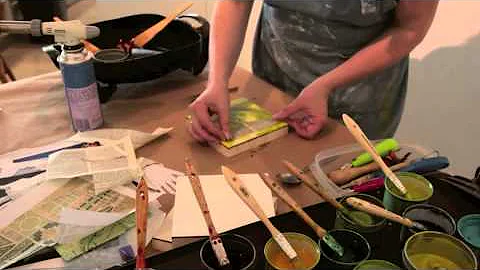 Bridget Benton at Portland Open Studios