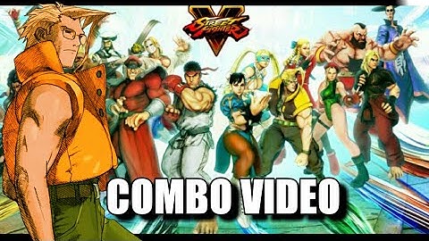 Nash Combo Video SFV:AE V-trigger 1 and 2