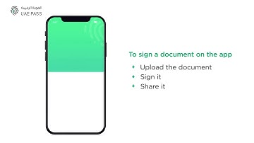 Say yes to UAE PASS, your secure national digital identity (long video)