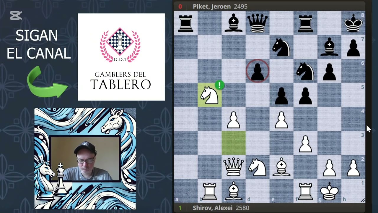 Día 19 Desafío de leer una partida de ajedrez comentada por día 