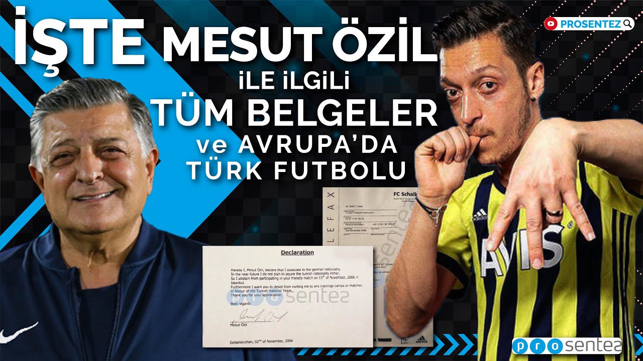 İşte Mesut Özil ile ilgili çok çarpıcı belgeler ve Yılmaz Vural ile