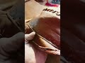 making my #hat #leather  smaller, #successmotivation