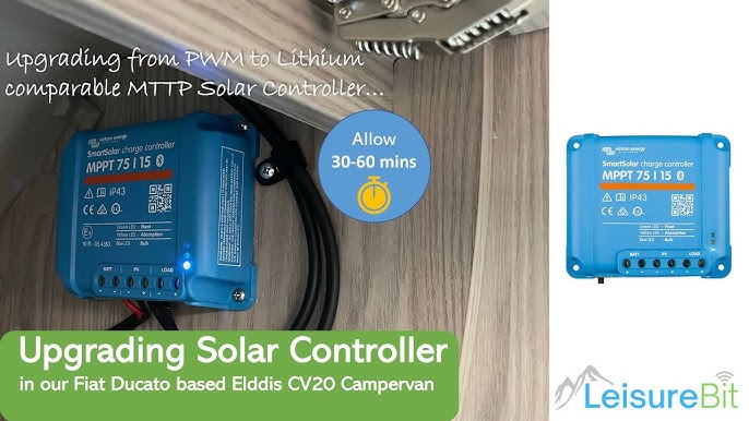 ictron Energy SmartSolar MPPT 75/10 10 AMP Bluetooth integrated Charge  controller