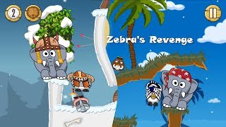 Snoring wake up Elephant | Zebra Trophy (Android Gameplay) | Cute Little Games screenshot 3