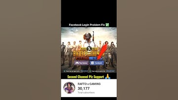 Pubg Lite Facebook Login Problem Solution 100%✅ | Pubg Lite New Update Today | Pubg Mobile Lite