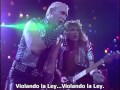 Judas priest  breaking the law sub en espaol  live 1983