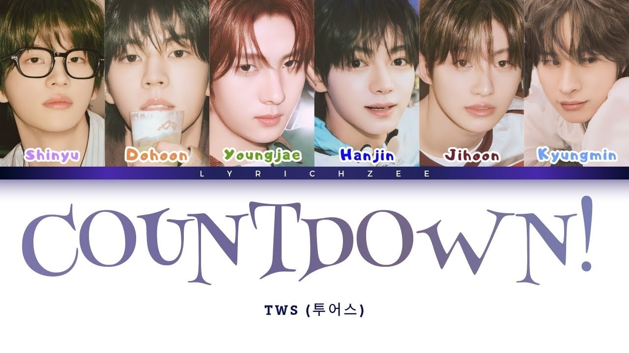 TWS (투어스) - Countdown! (Color Coded Lyrics HAN|ROM|INDO) TWS (투어스) - Countdown! (Color Coded Lyrics HAN|ROM|INDO)