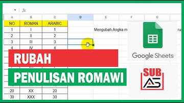 Cara Mengubah Angka Arab ke Romawi dan Sebaliknya di Google Sheet | Tutorial Praktis