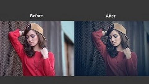 How To Add Dramatic Color Effect Into Photo | Photoshop CC 2017 Tutorial