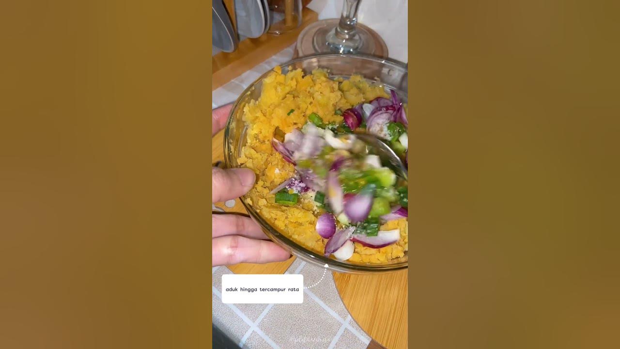 Perkedel ubi 🍠🥚 #youtubeshorts #youtube #shorts #perkedel #cooking #ubi