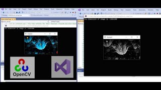 BASIC PROJECT OF IMAGE PROCESSING// OPEN CV // VISUAL STUDIO // C++ // COLOR AND GRAYSCALE IMAGE