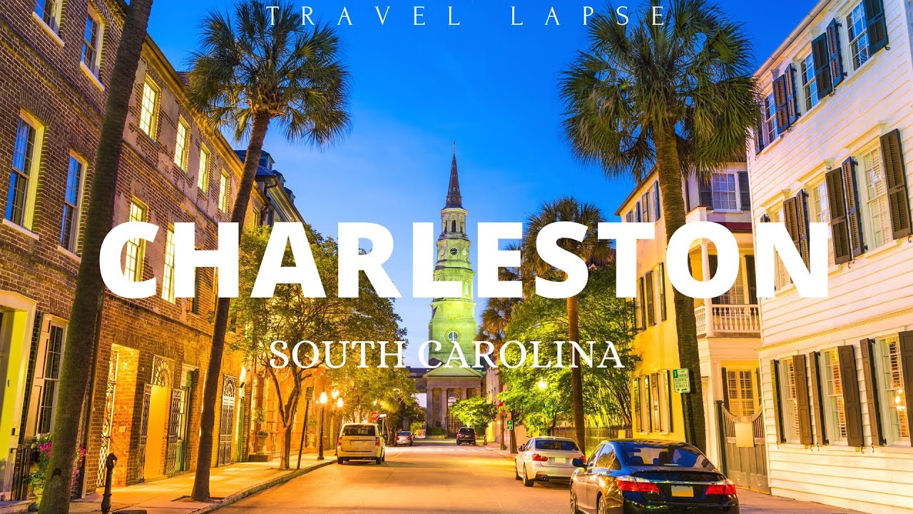 Amazing And Historic Charleston City in South Carolina by drone