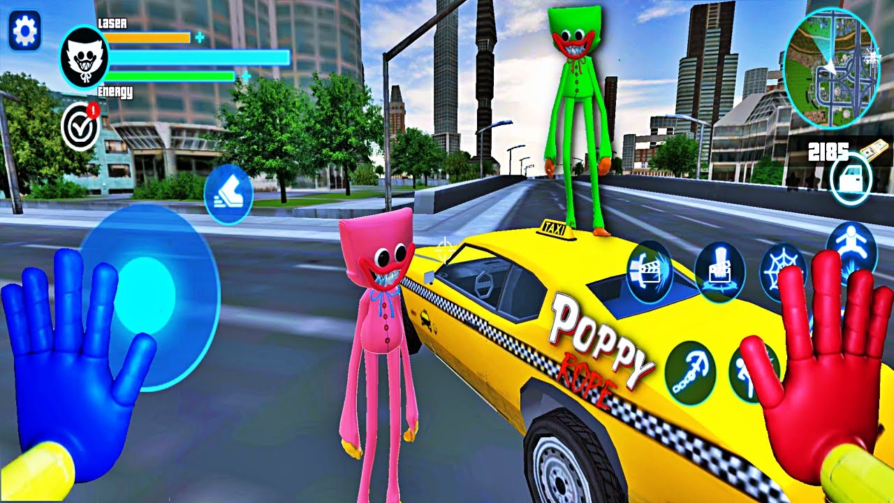 Poppy Rope Game Poppy Rope - GTA Mode Gameplay Walkthrough Part. 1 (Android Games ...
