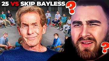 SKIP BAYLESS IS DELUSIONAL! LosPollosTV Reacts To 1 Sports Analyst vs 25 NBA/NFL Fans! (Jubilee)