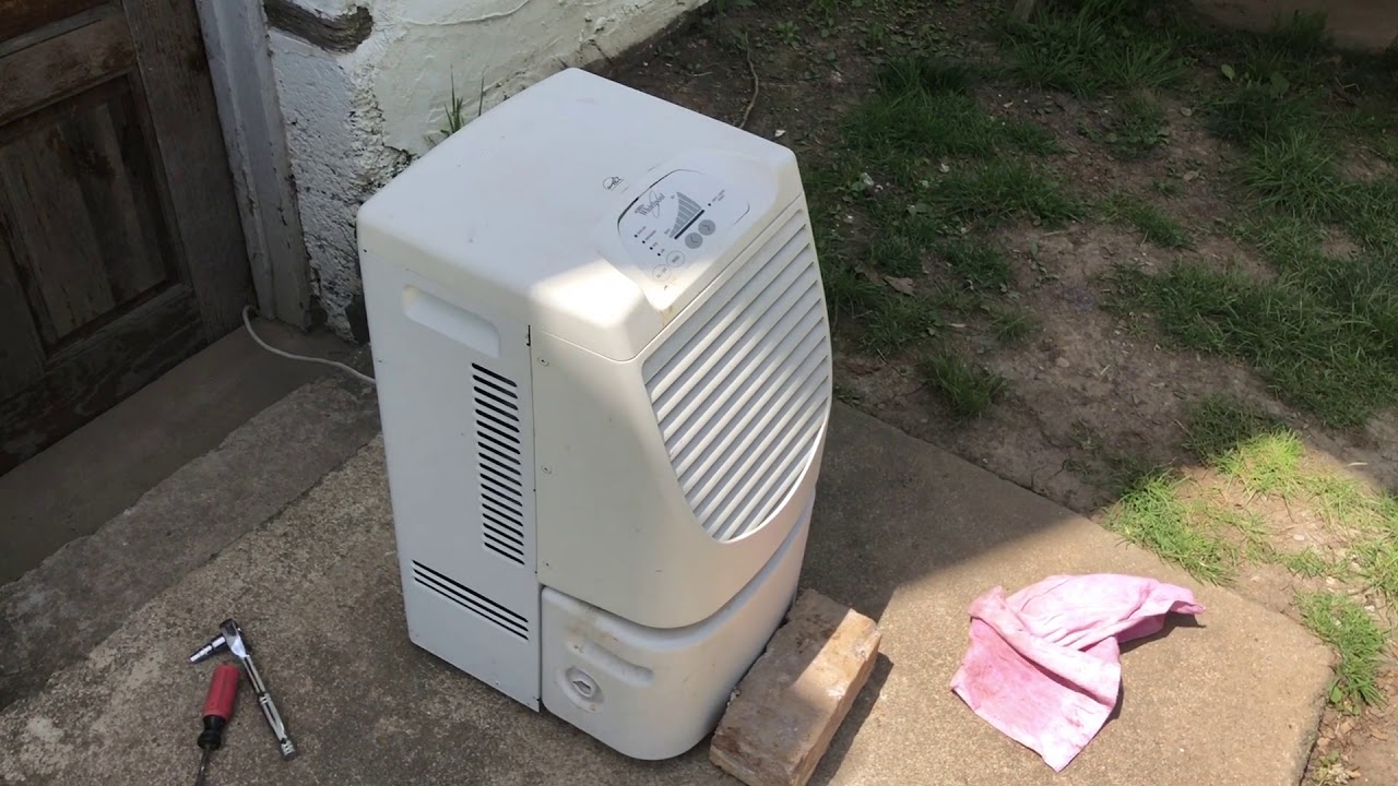 Whirlpool Dehumidifier 2002 model - YouTube