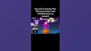 Day 273 of playing FALL GUYS on stream until CASEOH joins my stream!! #fyp #fallguys #twitch