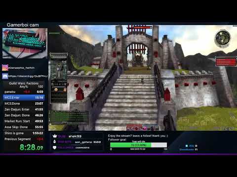 Guild Wars: Factions in [1:49:34], Any%, NG, Speedrun