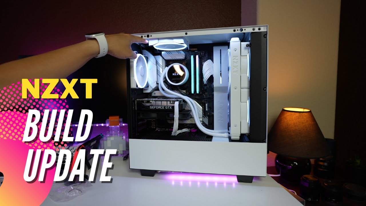 MY NZXT PC Build Update Fan Direction, Radiator Mount, Airflow YouTube