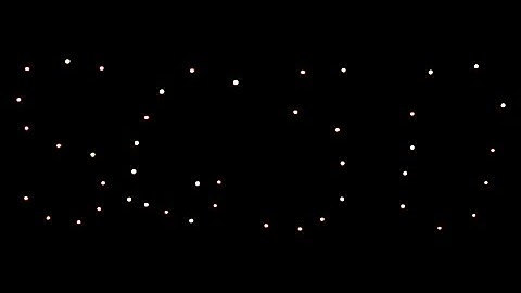 UAV Robot Sky Ballet -  SG50 - Swarm of Drones for Aerial Displays