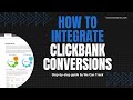 How to integrate Clickbank conversions with We Can Track