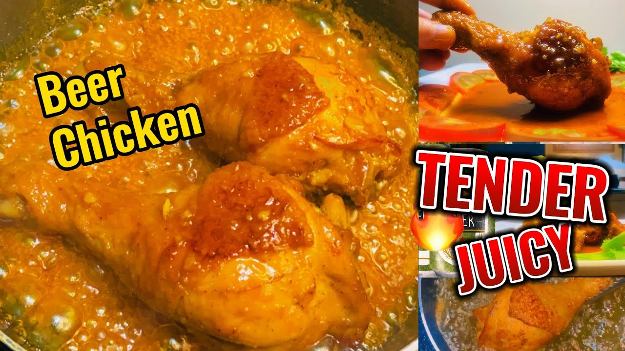 Do You Like Beer And Chicken? Easiest Beer Can Chicken Legs Recipe