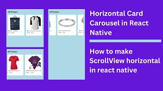 Show product using flatlist horizontal react native  | Download Free Code