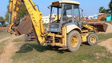 JCB Backhoe Loader Machine Fully Loaded River Sand In Mahindra Yuvo 415DI Tractor | Jcb Wala Cartoon