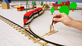 DIY Incredible Railway with Train Track Changes DIY Incredible Railway with Train Track Changes