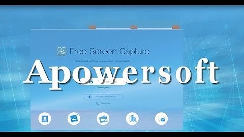 How to Use Apowersoft Free Screen Capture