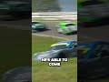 Intense Race Battle in The Ginetta Jr Championship at Oulton Park