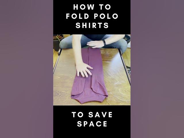 Master the Art of Folding Polo Shirts: Smart Tips and Tricks