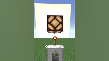 Minecraft Redstone Quiz!
