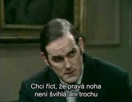 Monty Python - The Ministry of Silly Walks (czech)