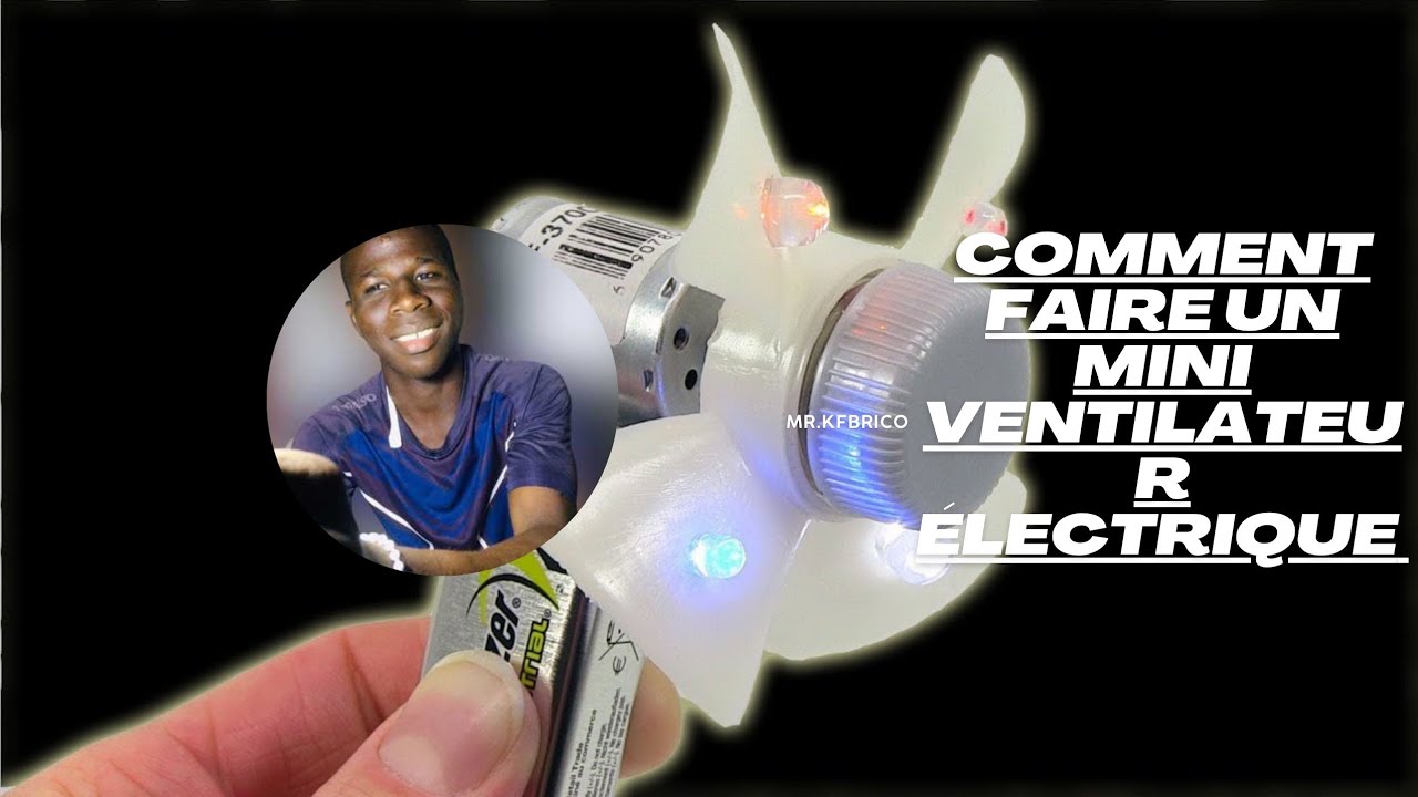 comment# faire un Mini ventilateur fait 🏡 - YouTube