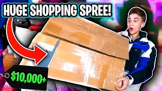 My BIGGEST Shopping Haul of the YEAR!! ($10,000+ in Streetwear, Sneakers, Tech, and MORE!)