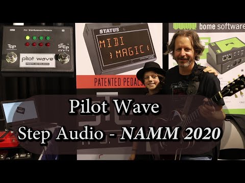 Pilot Wave Pedal | Midi Effect Sequencer (STEP Audio) - NAMM 2020