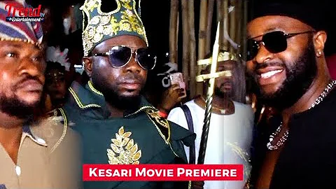 FEMI ADEBAYO, ODUNLADE ADEKOLA, FAITHIA BALGUN & LATEEF ADEDIMEJI STORMS KESARI MOVIE PREMIER