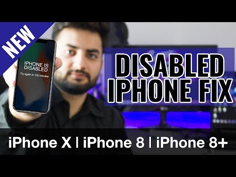 How to remove Forgotten Password from iPhone X, XR, XS, 8 & 8 Plus | Unlock disabled iPhone @AbdulMoizFarooq