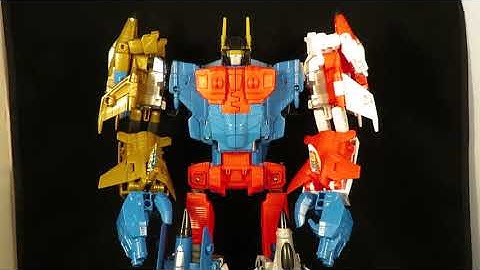 Transformers Combiner Wars G2 Aerialbots - Part 2 SUPERION