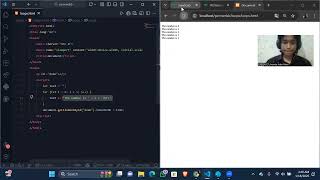 Praktikum Mata Kuliah PemWeb Menggunakan Bahasa Pemrograman JavaScript (loops) 